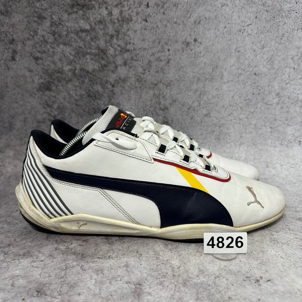 Puma Red Bull Racing R-Cat Machina Mens 11.5 White Night Sky Sneakers 306836-02